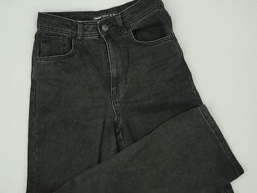 moda lat 80 w polsce: Cropp, Jeansy damskie, rozmiar 2XS — 1
