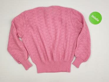 ażurowy sweter na szydełku: Sweter damski, rozmiar L — 2