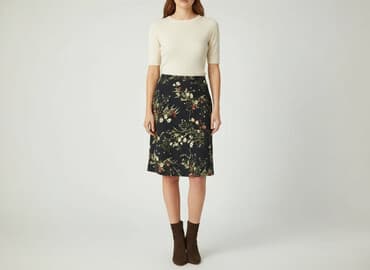 czarne plisowane spódniczka: AB, Spódnica damska, rozmiar S — 6