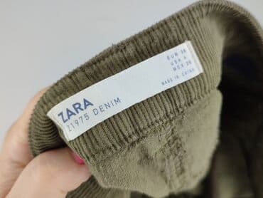 spodnie z zapiętkami zara: Zara, Spodnie materiałowe damskie, rozmiar S — 4