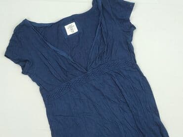 chabrowa bluzka damska: H&M L.O.G.G., Bluzka damska, M — 1