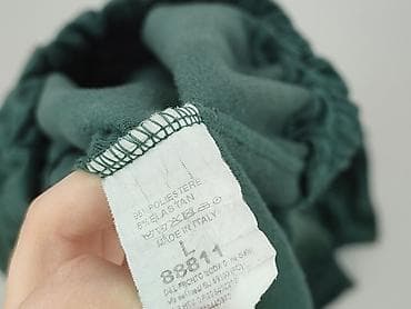 lycry: Velour, Spodnie materiałowe damskie, rozmiar L — 4
