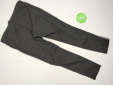 Women: Material trousers for women, size XL (EU 42) — 3