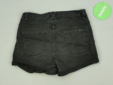 czarne krótkie spodenki sinsay: Szorty damskie, rozmiar M — 3