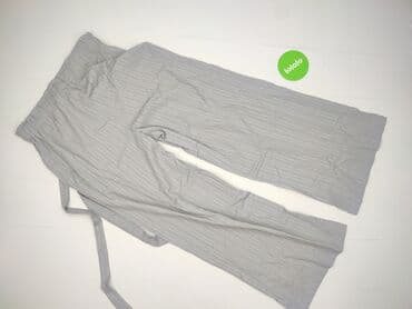 majtki do stroju kąpielowego wysoki stan: Spodnie materiałowe damskie, rozmiar XL — 3