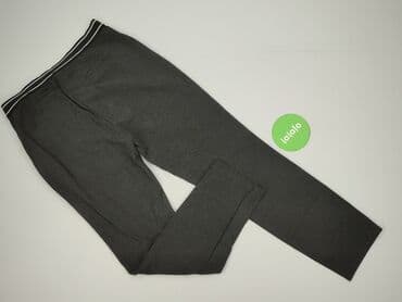 spodnie z zapietkami zara: Zara, Spodnie materiałowe damskie, L — 3