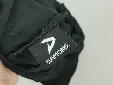 czarne legginsy prążkowane: Legginsy Sportowe damskie, rozmiar M — 4