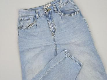reserved sukienki: Spodnie jeansowe, Reserved, 10 lat, 140, stan - Bardzo dobry — 1