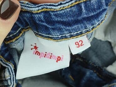 modne sukienki dżinsowe: Jeans, 1.5-2 years, 92, condition - Very good — 4