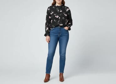 hm bluzki z krótkim rękawem: H&M, Bluzka damska, rozmiar 2XL — 7