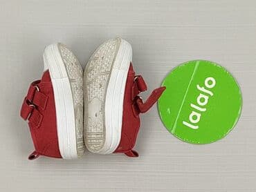 czerwone trampki deichmann: Buciki niemowlęce, 20, stan - Bardzo dobry — 3