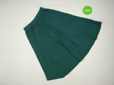 spódnice plisowane midi zielone: Women`s skirt, size S — 4