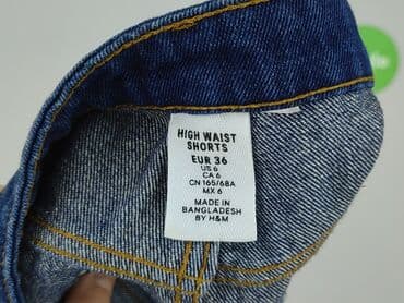 srebrny top h m: H&M, Szorty damskie, S — 4