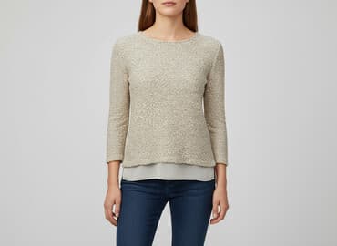 zara jeansy z cekinami: Zara, Sweter damski, rozmiar M — 7