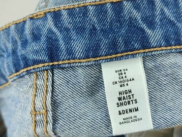 dżinsy push up z wysoką talią: Shorts for women, size XS (EU 34) — 4