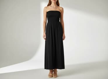 zwiewna sukienki na wesele maxi: Sukienka damska, rozmiar S — 5