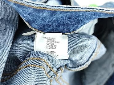 biker szorty: Denim, Szorty dla mężczyzn, rozmiar L — 5