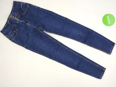 woskowane jeansy z wysokim stanem: Jeansy damskie, rozmiar S — 2