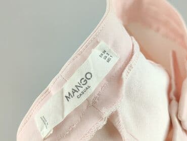 jaka bluzka do różowych spodni: Material trousers for women, size XS — 5