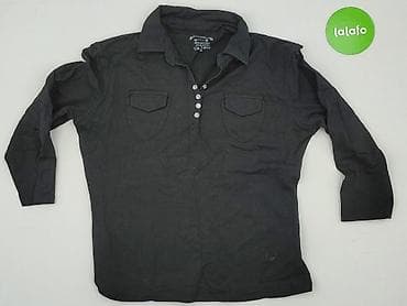 pull and bear kurtka czarna: Damska koszulka polo, rozmiar 4XL — 2
