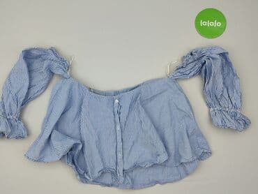 zara bluzka z odkrytymi ramionami: Zara, Women's blouse, size S — 4