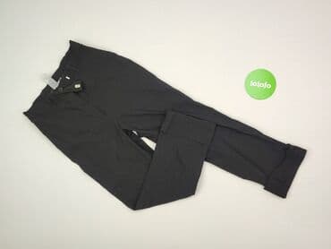 zara woskowane spodnie: Material trousers for women, size S (EU 36) — 2