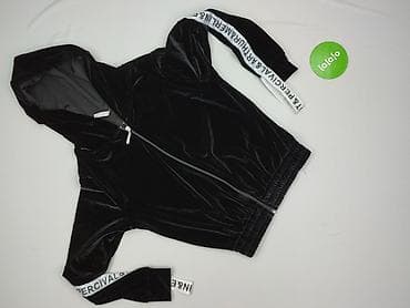 bluzy shein: Velour, Bluza z kapturem damska, rozmiar M — 2