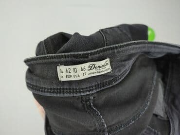 srebrne buty deichmann: Denim Co, Jeansy damskie, XL — 5