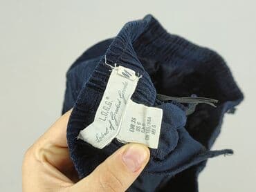 granatowe spodenki damskie: H&M, Szorty damskie, rozmiar S — 4