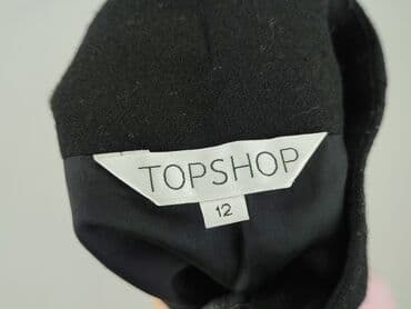 czarne spódnice w kratę: Topshop, Spódnica damska, rozmiar L — 4