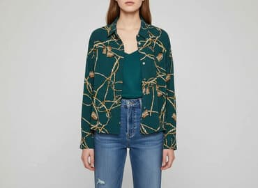 stradivarius botki czarne: Stradivarius, Koszula damska, rozmiar S — 6