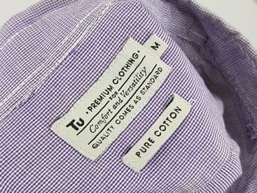 koszula niebieska hm: Tu, Koszulа dla mężczyzn, rozmiar M — 4