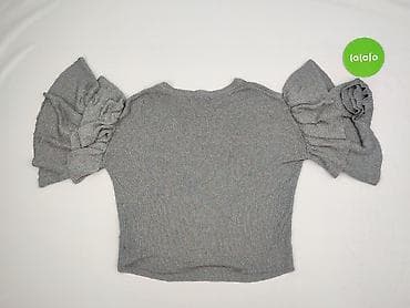 srebrne: H&M, Sweter damski, rozmiar XS — 3