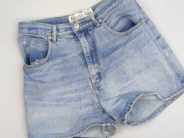 moda męska krótkie spodenki: Denim, Szorty damskie, rozmiar L — 1