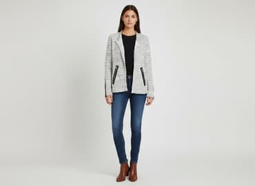 kurtki zimowe damskie c a: Fransa, Kardigan damski, rozmiar M — 7