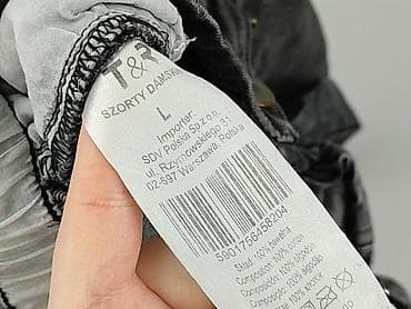 spodenki biale: Szorty damskie, rozmiar L — 6