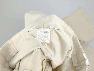 cuffed jeans: Spodnie materiałowe damskie, rozmiar M — 4