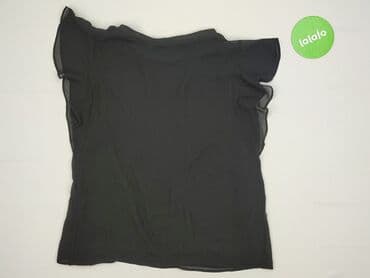 czarne bluzki z długim rękawem zara: Zara, Bluzka damska, rozmiar M — 4