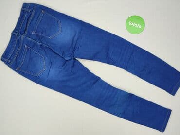 tanie jeansy rurki damskie: Jeansy damskie, rozmiar L — 3