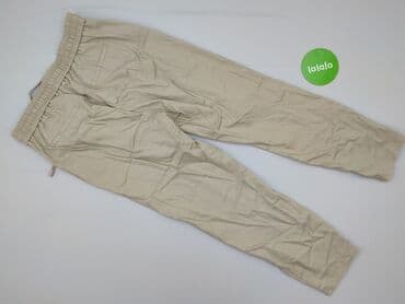 srebrne sandały reserved: Spodnie materiałowe damskie, rozmiar M — 3