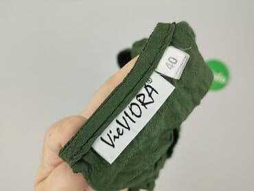 zielone eleganckie bluzki: T-shirt damski, rozmiar L — 4