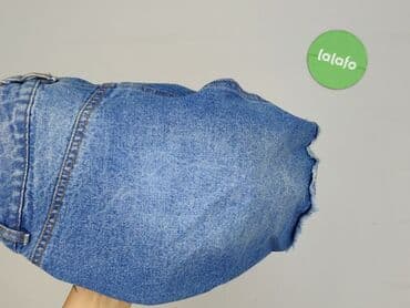 spódniczka dżinsowe z wysokim stanem: Bik Bok, Spódnica damska, rozmiar S — 6