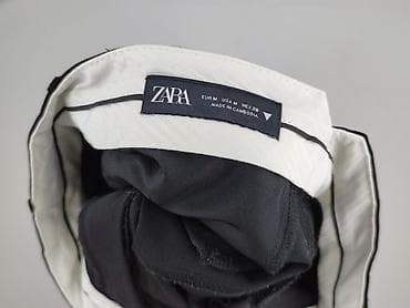 pingwin: Męskie spodnie garniturowe Zara - Model: klasyczne spodnie w kant, z — 4