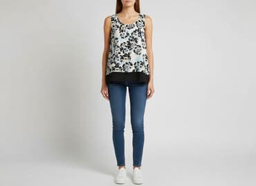 koszulka z kolibrem: Bluzka damska, S — 6