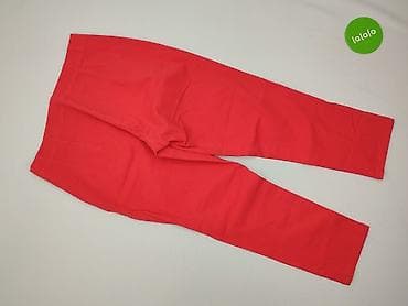 bordowy: Promiss, Spodnie materiałowe damskie, rozmiar XL — 3