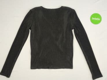 czarne bluzki kopertowe: NLY Trend, Bluzka damska, rozmiar S — 3