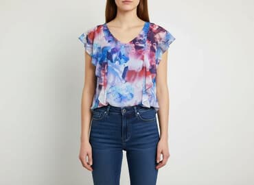 materiał do stroju kąpielowego: Miss Etam, Bluzka damska, M — 7