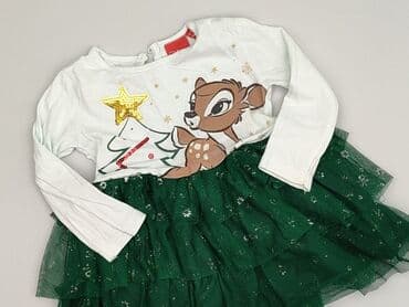 c a sukienka dla dziewczynki: Dress, Disney, 9-12 months, condition - Very good — 1