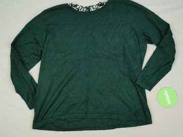 t shirty z dekoltem v allegro: Women's blouse, size 4XL (EU 48) — 3