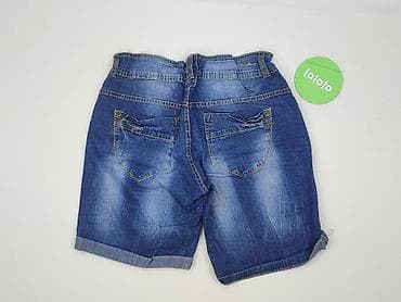 dr mitra klapki: Denim, Szorty damskie, rozmiar S — 3